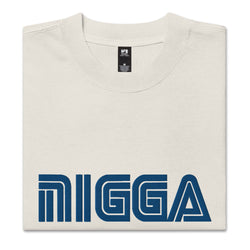Nigga Embroidered Oversized t-shirt