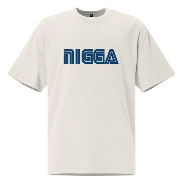 Nigga Embroidered Oversized t-shirt