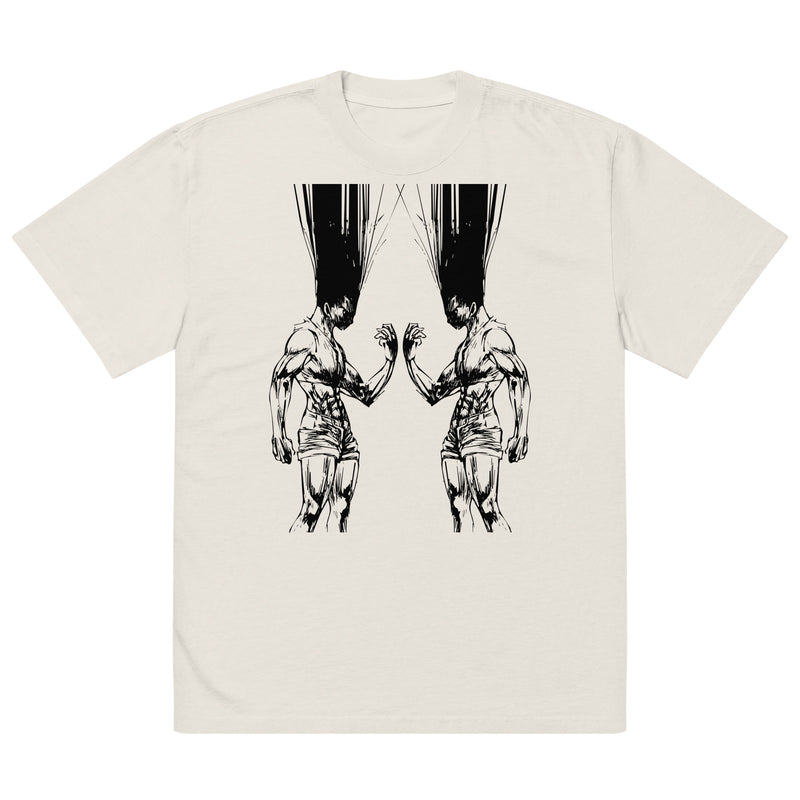 Rage Oversized faded t-shirt