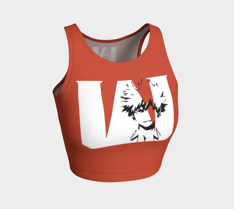 Katsuki Bakugou Crop Top