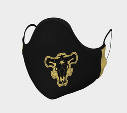 Black Bulls Black Clover Face Mask