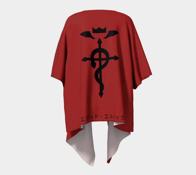 Edward Elric Full Metal Alchemist Kimono