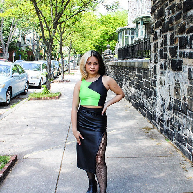 Shego kim possible costume halloween crop top outfit