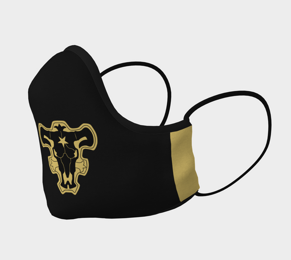 Black Bulls Black Clover Face Mask