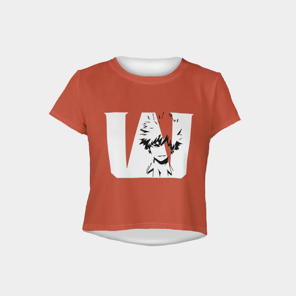 Bulma Inspired Crop Top+