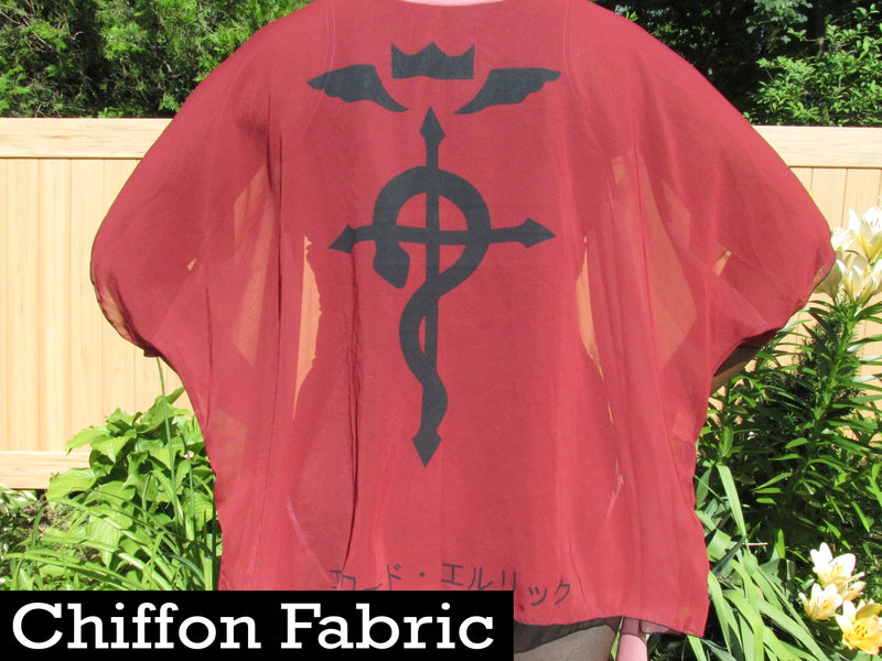 Edward Elric Full Metal Alchemist Kimono