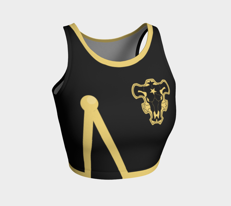 Black Clover Black Bulls Crop Top