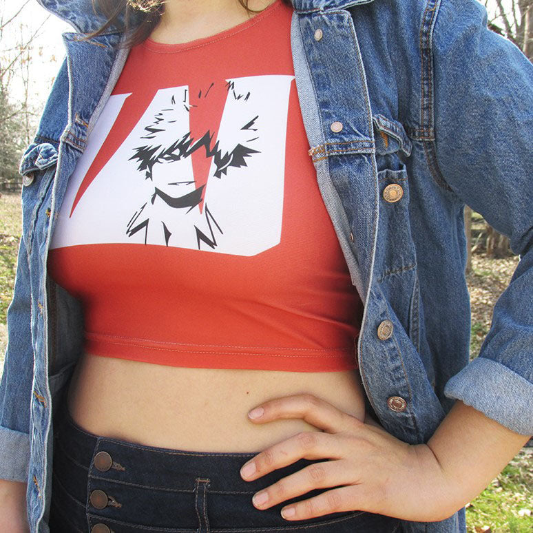 All Might Crop Top +