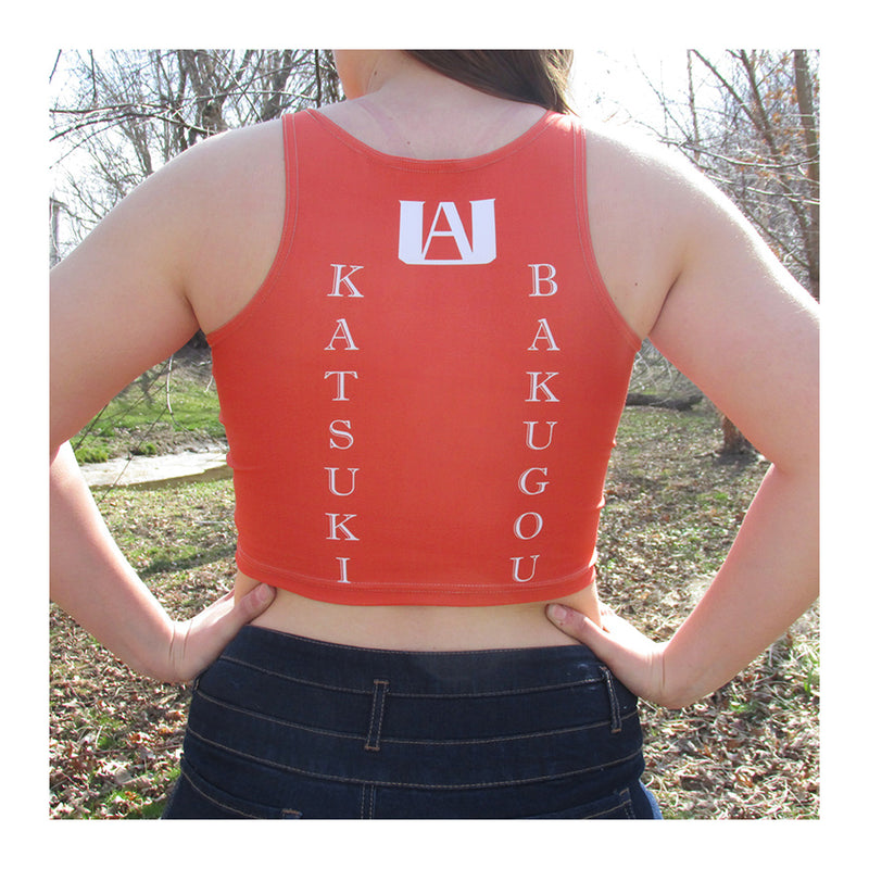 Katsuki Bakugou Crop Top