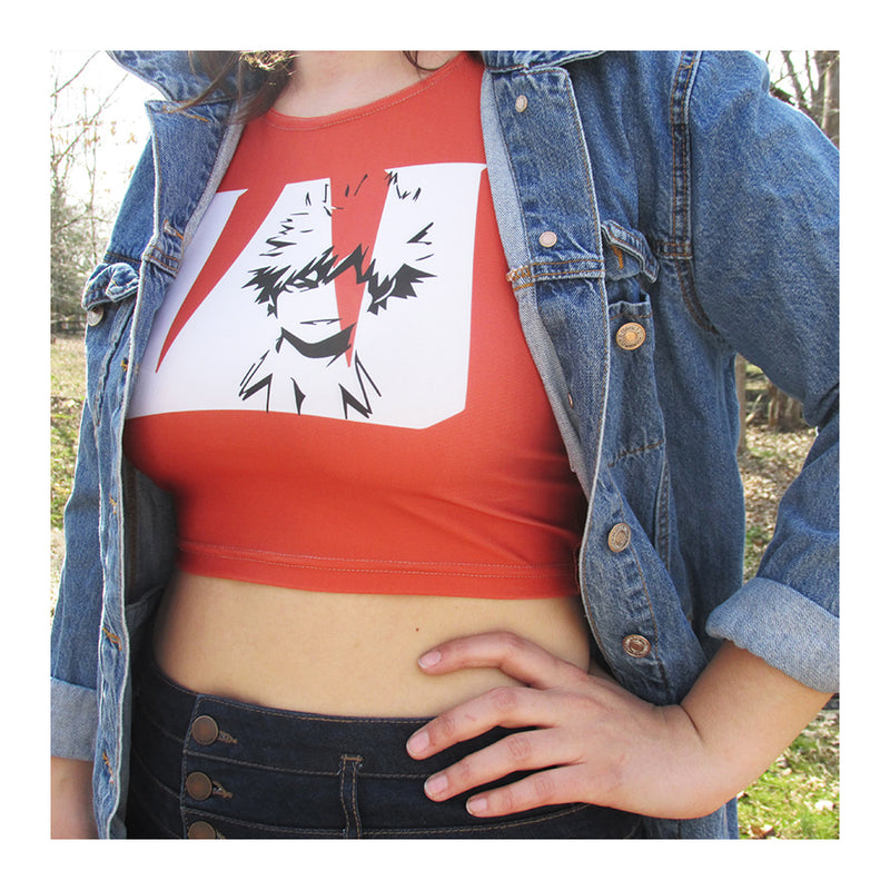 All Might Crop Top