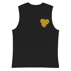 Air Nation Embroidered Muscle Workout Shirt